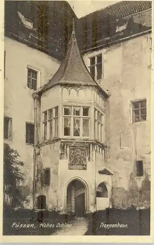 Fuessen Schloss Treppenhaus x