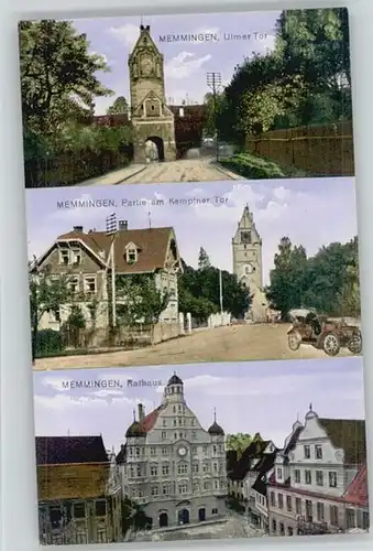 Memmingen Ulmer Tor Kemptner Tor Rathaus x