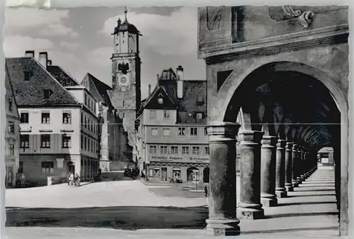 Memmingen Marktplatz St. Martinskirche *