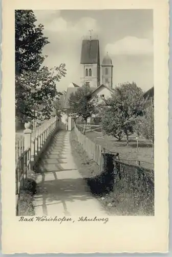 Bad Woerishofen Schulweg o 1890-1920