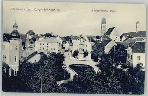 Bad Woerishofen Kneippdenkmal x 1909