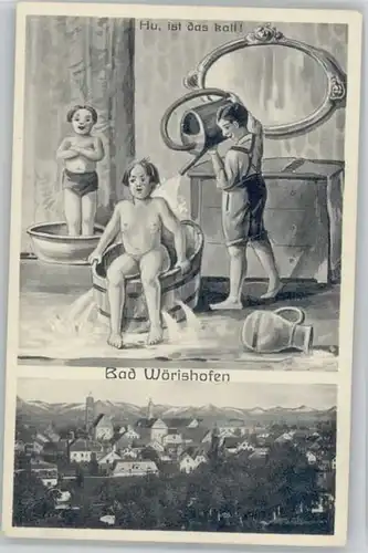 Bad Woerishofen Kuenstlerkarte x 1932