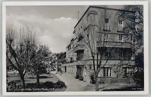 Bad Woerishofen Hotel Kreuzer x 1941