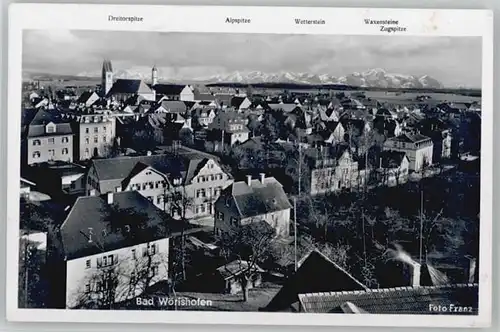 Bad Woerishofen Alpspitze Waxenstein Zugspitze x 1938