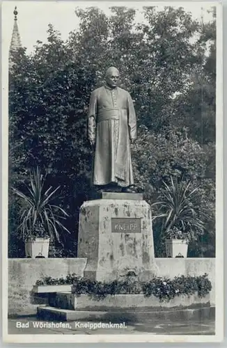 Bad Woerishofen Kneippdenkmal x 1930
