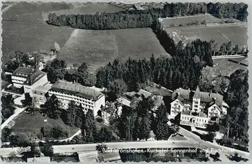 Bad Woerishofen Fliegeraufnahme Kurhotel Sonnenhof Parkhotel o 1921-1965