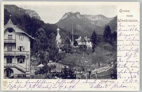 Bayrischzell Birkenstein x 1899