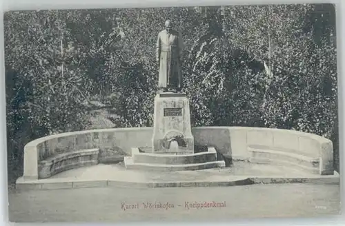 Bad Woerishofen Kneippdenkmal x 1910