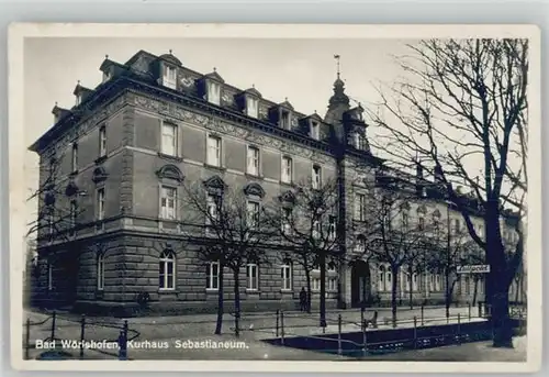 Bad Woerishofen Kurhaus Sebastianeum x 1932