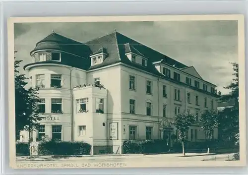 Bad Woerishofen Kneippkurhotel Sproll x 1931