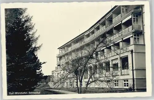 Bad Woerishofen Sonnenhof o 1921-1965