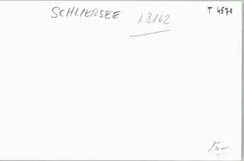 Schliersee  o 1921-1965