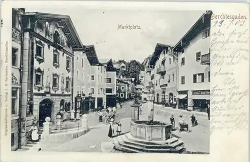 Berchtesgaden Marktplatz x 1903