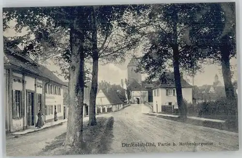 Dinkelsbuehl Rothenburgertor *