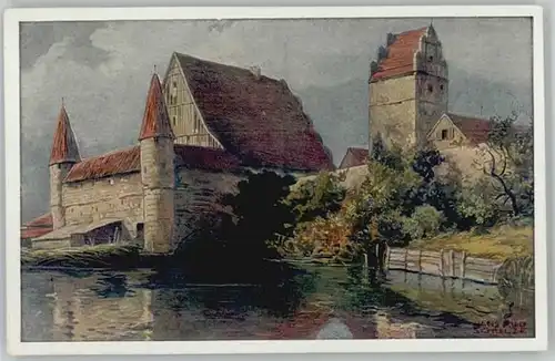 Dinkelsbuehl Wasserburg *