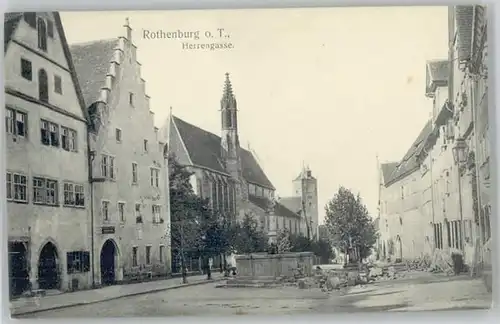 Rothenburg Tauber Herrengasse *