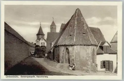 Dinkelsbuehl Dreokoenigskapelle Kapuzinerweg *