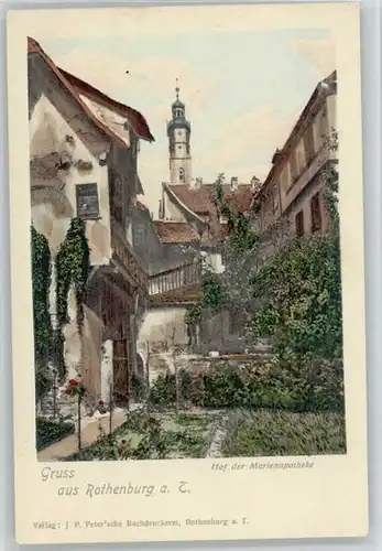 Rothenburg Tauber Marienapotheke *