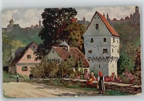 Rothenburg Tauber Toepplerschloesschen x
