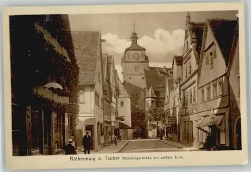 Rothenburg Tauber Wuerzburgerstrasse *