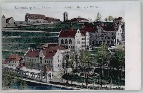 Rothenburg Tauber Friedrich Hessings Wildbad *