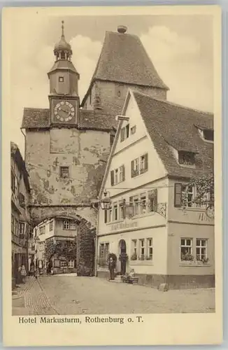 Rothenburg Tauber Hotel Markusturm *