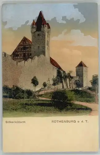 Rothenburg Tauber Stoeberleinsturm *