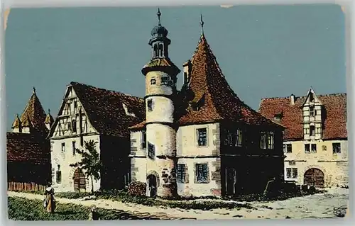 Rothenburg Tauber [Handschriftlich] Hegereiterhaus *