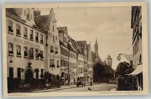 Rothenburg Tauber Herrengasse Hotel Eisenhut *