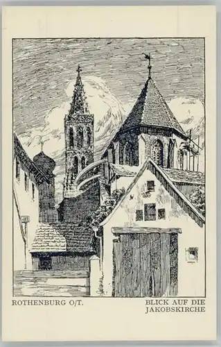 Rothenburg Tauber Jakobs Kirche  *
