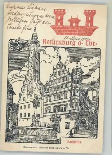 Rothenburg Tauber Rathaus  *