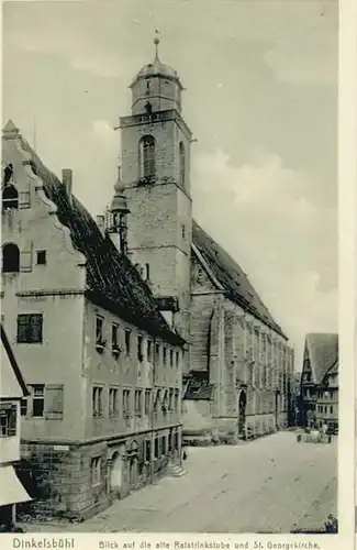 Dinkelsbuehl Ratstrinkstube St. Georgs Kirche  *