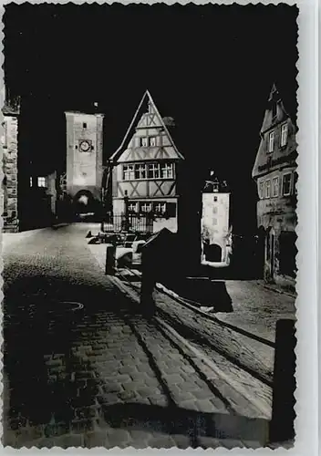 Rothenburg Tauber Rothenburg Tauber  ungelaufen ca. 1955 / Rothenburg ob der Tauber /Ansbach LKR