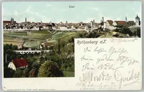 Rothenburg Tauber  x 1905