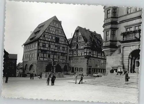 Rothenburg Tauber St. Georgsbrunnen o 1963