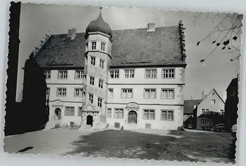 Rothenburg Tauber Jakobs Schule  o 1963