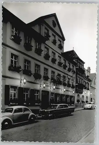 Rothenburg Tauber Hotel Goldener Hirsch o 1963