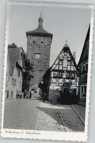 Rothenburg Tauber Rothenburg Tauber  ungelaufen ca. 1955 / Rothenburg ob der Tauber /Ansbach LKR