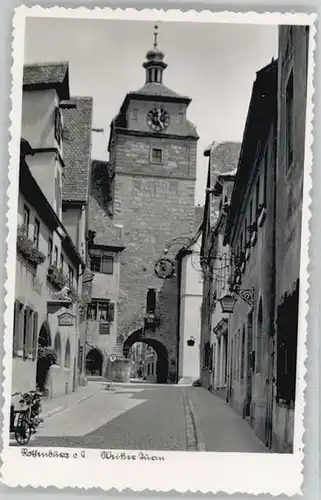 Rothenburg Tauber Rothenburg Tauber  ungelaufen ca. 1955 / Rothenburg ob der Tauber /Ansbach LKR