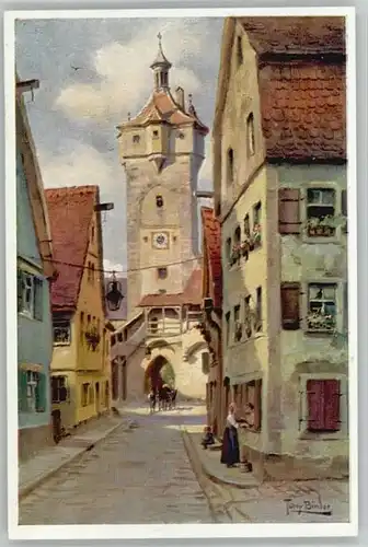 Rothenburg Tauber KuenstlerTony Binder  