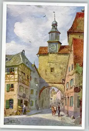 Rothenburg Tauber KuenstlerTony Binder  