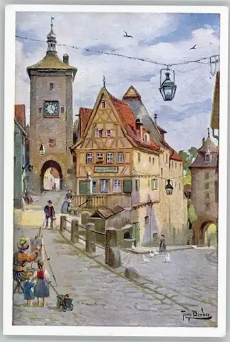 Rothenburg Tauber KuenstlerTony Binder  