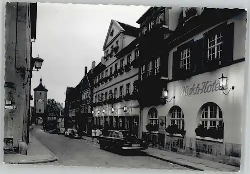 Rothenburg Tauber Hirsch Hotel  o 1963