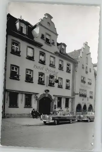 Rothenburg Tauber Hotel Eisenhut o 1963