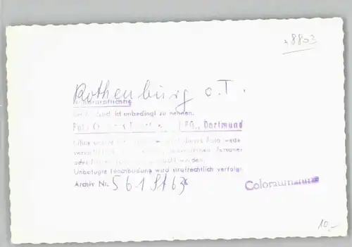 Rothenburg Tauber  o 1963