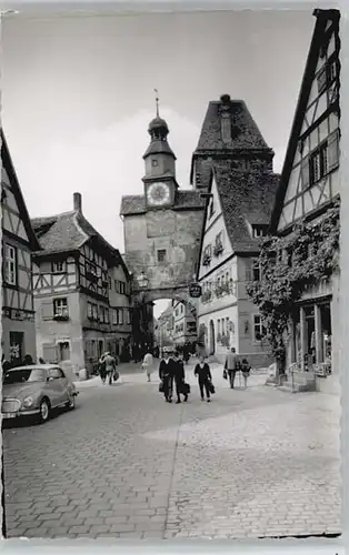 Rothenburg Tauber Markustor o 1963