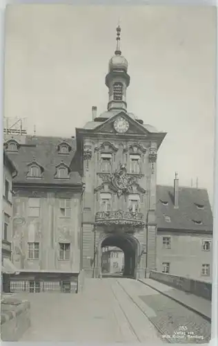 Bamberg Bamberg Rathaus ungelaufen ca. 1910 / Bamberg /Bamberg LKR
