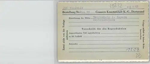 we22134 Weissenburg Bayern Weissenburg in Bayern  o 1960 Kategorie. Weissenburg i.Bay. Alte Ansichtskarten