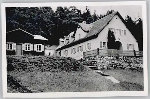 we22138 Weissenburg Bayern Weissenburg in Bayern Narturfreundehaus x 1954 Kategorie. Weissenburg i.Bay. Alte Ansichtskarten