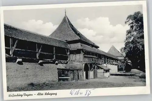 Weissenburg Bayern Weissenburg in Bayern  ungelaufen ca. 1955 / Weissenburg i.Bay. /Weissenburg-Gunzenhausen LKR